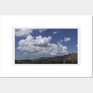 Summer Cloud Panorama Posters and Art